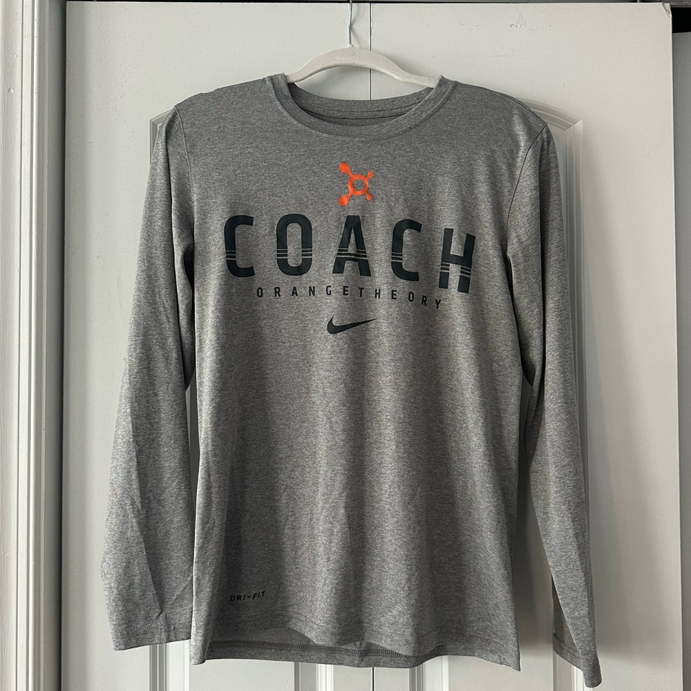 Orangetheory Fitness Nike Coach Shirt 🧡🩶🖤